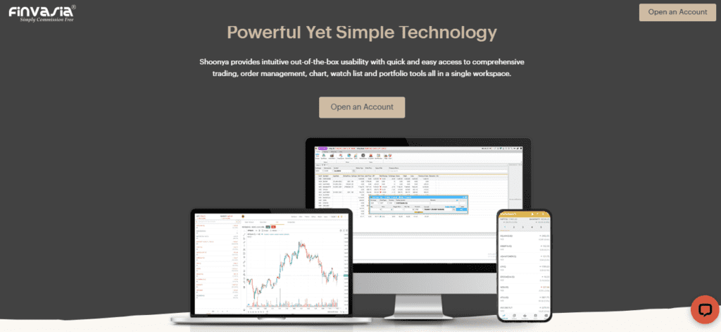 A Screenshot which shows the information about membership of trading platforms in the Finvasia website