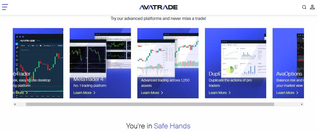 ava trade platform